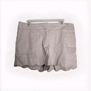 Maurices I Am Smart Shorts Size 11/12 Blush Pink Scalloped Hem Pastel NEW